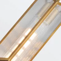 Lampa wisząca Cairo - 1 źródło światła - Vintage mosiądz