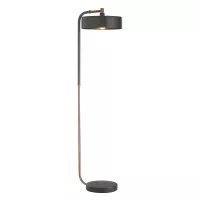 Lampa podłogowa Aaron - 1 źródło światła - Czarny