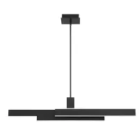Lampa wyspowa Cameno - Matowa czerń