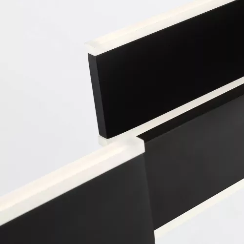Lampa wyspowa Cameno - Matowa czerń