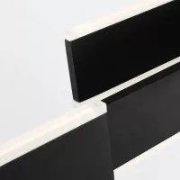 Lampa wyspowa Cameno - Matowa czerń