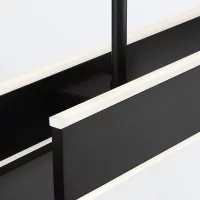 Lampa wyspowa Cameno - Matowa czerń