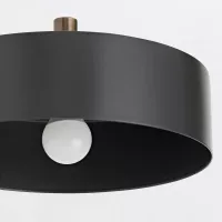 Lampa podłogowa Aaron - 1 źródło światła - Czarny