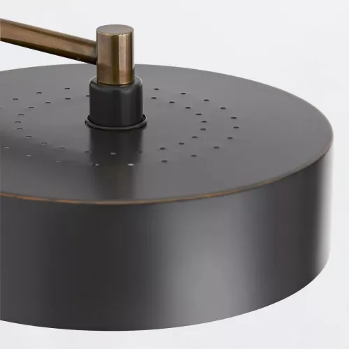 Lampa podłogowa Aaron - 1 źródło światła - Czarny