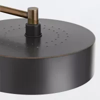 Lampa podłogowa Aaron - 1 źródło światła - Czarny