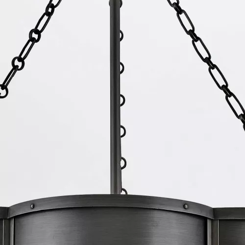 Lampa wisząca Chance - 3 źródła światła - Przyciemniany mosiądz