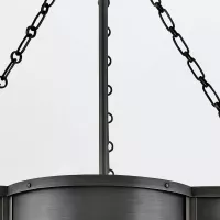 Lampa wisząca Chance - 3 źródła światła - Przyciemniany mosiądz