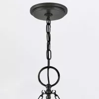 Lampa wisząca Chance - 3 źródła światła - Przyciemniany mosiądz