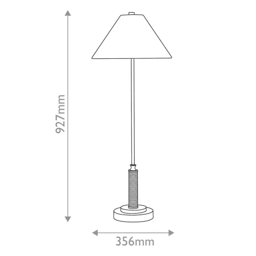 Lampa stołowa Ippolito - 1 źródło światła