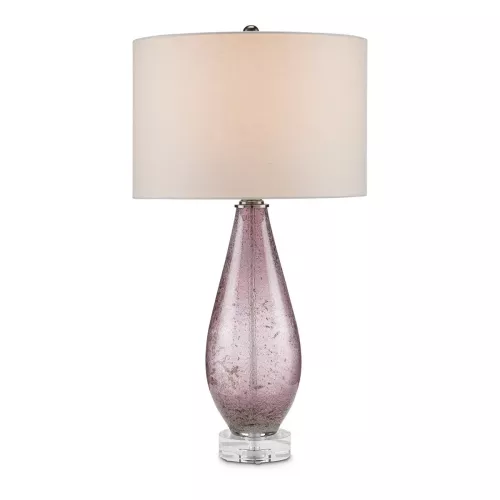 Lampa stołowa Optimist - 1 źródło światła - Fioletowy