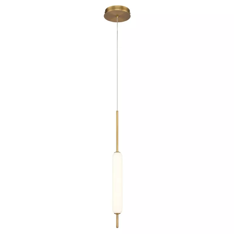 Lampa wisząca Cumberland - 1 źródło światła - Szczotkowane złoto
