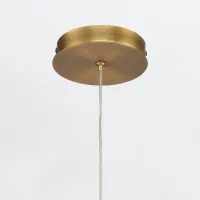 Lampa wisząca Cumberland - 1 źródło światła - Szczotkowane złoto