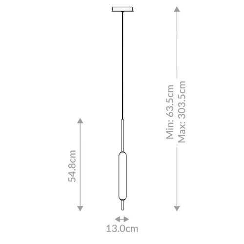 Lampa wisząca Cumberland - 1 źródło światła - Szczotkowane złoto