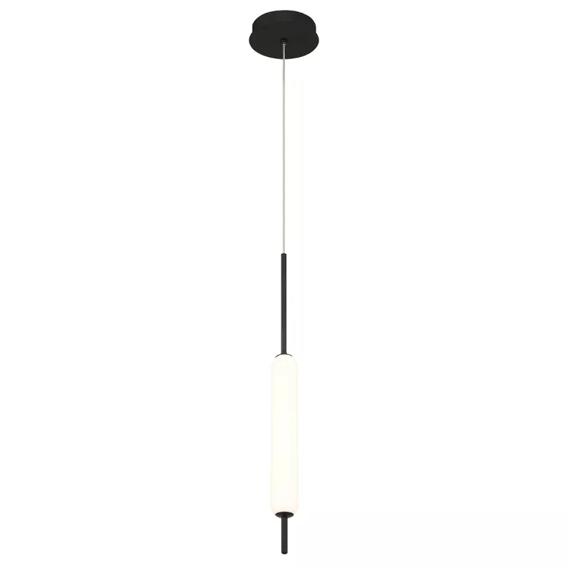 Lampa wisząca Cumberland - 1 źródło światła - Matowa czerń