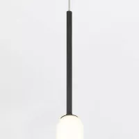 Lampa wisząca Cumberland - 1 źródło światła - Matowa czerń