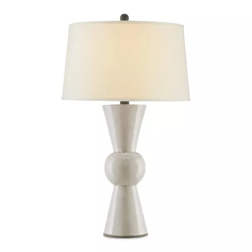 Lampa stołowa Upbeat - 1 źródło światła - Antyczna biel