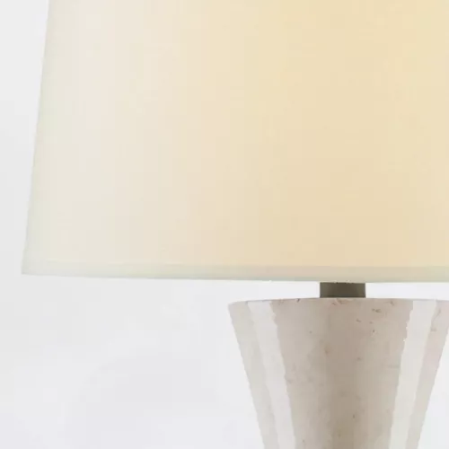 Lampa stołowa Upbeat - 1 źródło światła - Antyczna biel