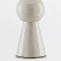 Lampa stołowa Upbeat - 1 źródło światła - Antyczna biel
