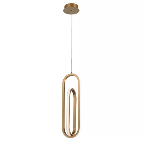 Lampa wisząca Demark - Szczotkowane złoto