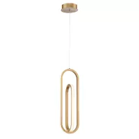 Lampa wisząca Demark - Szczotkowane złoto