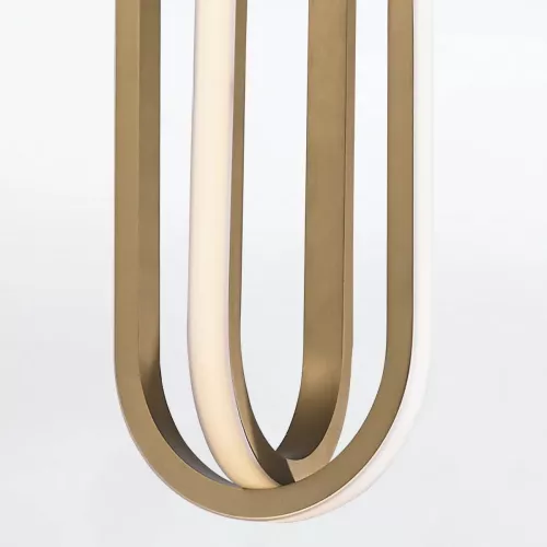 Lampa wisząca Demark - Szczotkowane złoto