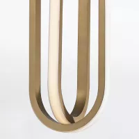 Lampa wisząca Demark - Szczotkowane złoto