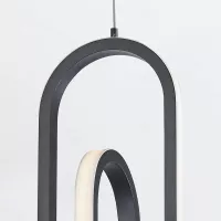 Lampa wisząca Demark - Matowa czerń