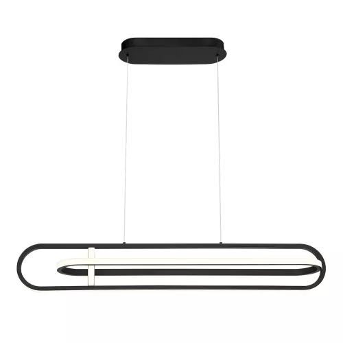 Lampa wyspowa Demark - Matowa czerń