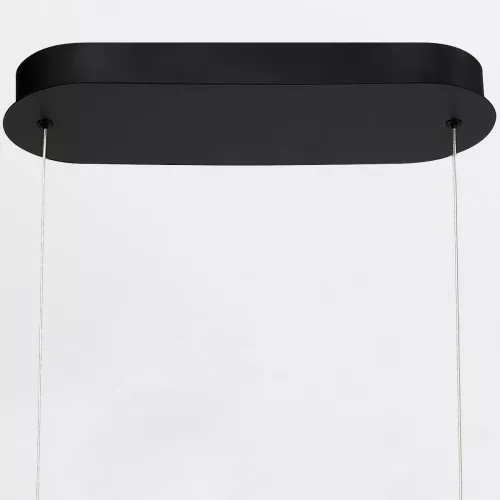 Lampa wyspowa Demark - Matowa czerń