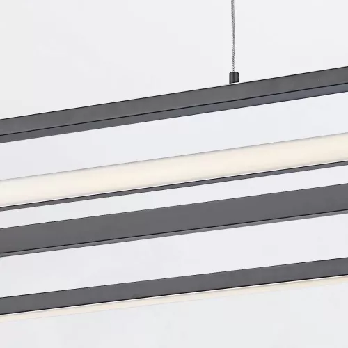 Lampa wyspowa Demark - Matowa czerń