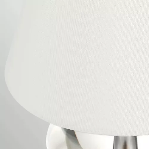 Bezprzewodowa lampa stołowa Sashay - Przezroczysty, antyczny mosiądz