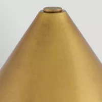 Bezprzewodowa lampa stołowa Journey - Antyczny mosiądz, naturalne