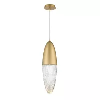 Lampa wisząca Ecrou - Szczotkowane złoto