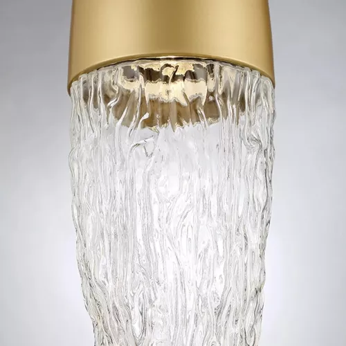 Lampa wisząca Ecrou - Szczotkowane złoto