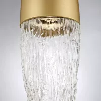 Lampa wisząca Ecrou - Szczotkowane złoto