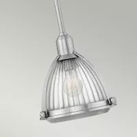 Lampa wisząca Elroy - 1 źródło światła - Szczotkowany nikiel