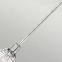 Lampa wisząca Elroy - 1 źródło światła - Polerowany nikiel