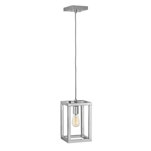 Lampa wisząca Ensemble - 1 źródło światła - Polerowany nikiel
