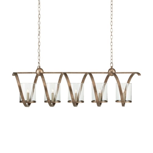 Lampa wyspowa Maximus - 5 źródeł światła