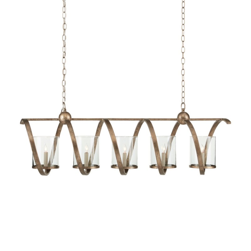 Lampa wyspowa Maximus - 5 źródeł światła