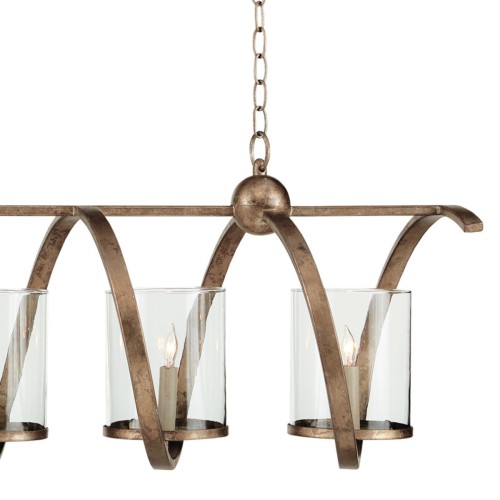Lampa wyspowa Maximus - 5 źródeł światła