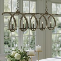 Lampa wyspowa Maximus - 5 źródeł światła