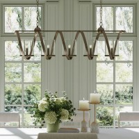 Lampa wyspowa Maximus - 5 źródeł światła
