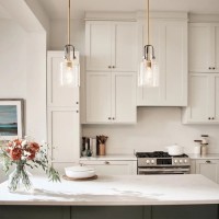 Lampa wisząca Kitner - 1 źródło światła - Naturalny mosiądz