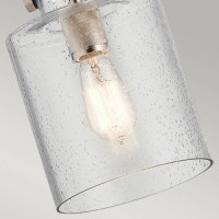 Lampa wisząca Kitner - 1 źródło światła - Polerowany nikiel