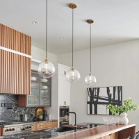 Mała lampa wisząca Skye - 1 źródło światła - Klasyczny mosiądz