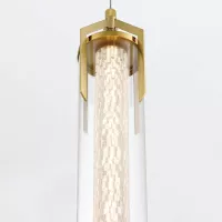 Lampa wisząca Espada - Szczotkowane złoto
