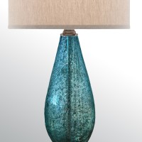 Lampa stołowa Optimist - 1 źródło światła - Jasnoniebieski
