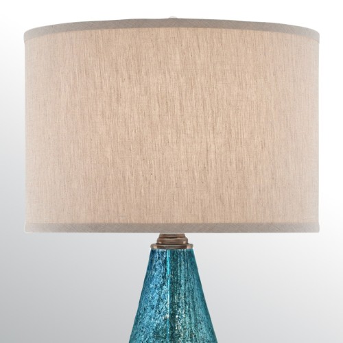 Lampa stołowa Optimist - 1 źródło światła - Jasnoniebieski