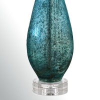 Lampa stołowa Optimist - 1 źródło światła - Jasnoniebieski